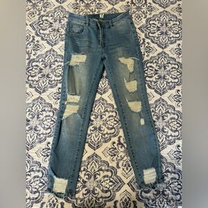 BIANCO Skinny Ripped Jeans Size 29